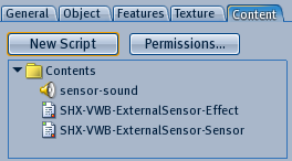 Sensor contents